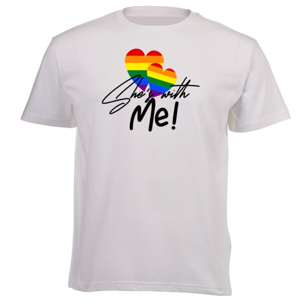 She's with Me - Pride Tee Thumbnail