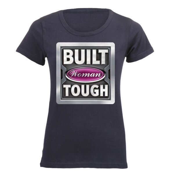 Woman - Built Tough (Ladies Short-sleeve T-shirt) Thumbnail