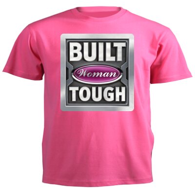 Woman - Built Tough (Unisex Short-sleeve T-shirt 180g) Thumbnail