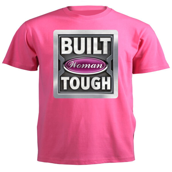 Woman - Built Tough (Unisex Short-sleeve T-shirt 180g) Thumbnail