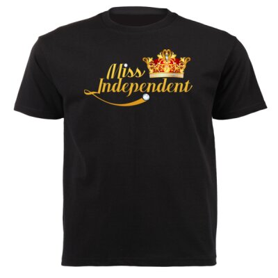Miss Independent (Unisex Short-sleeve T-shirt 180g) Thumbnail