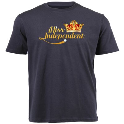Miss Independent (Unisex Platinum Short-sleeve T-shirt) Thumbnail