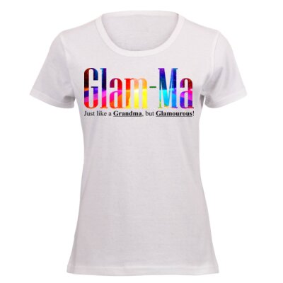 Glam-Ma (Ladies Short-sleeve T-shirt) Thumbnail