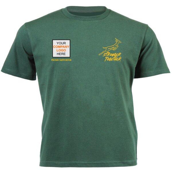 "Go Bokke!" Supporter Apparel - Unisex Short-sleeve T-shirt - 180g Thumbnail