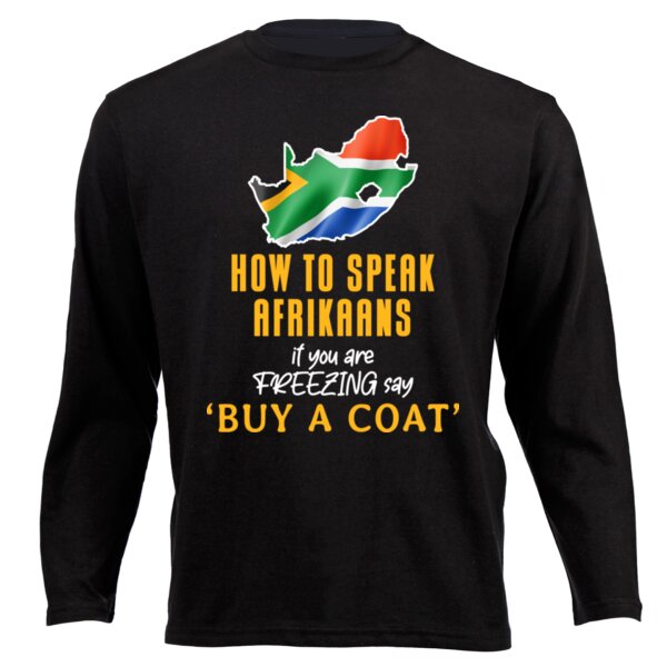 HTSA - Buy a Coat - Unisex Long-sleeve T-shirt Thumbnail