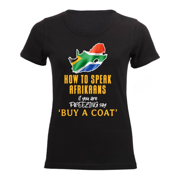 HTSA - Buy a Coat - Ladies Short-sleeve T-shirt  Thumbnail