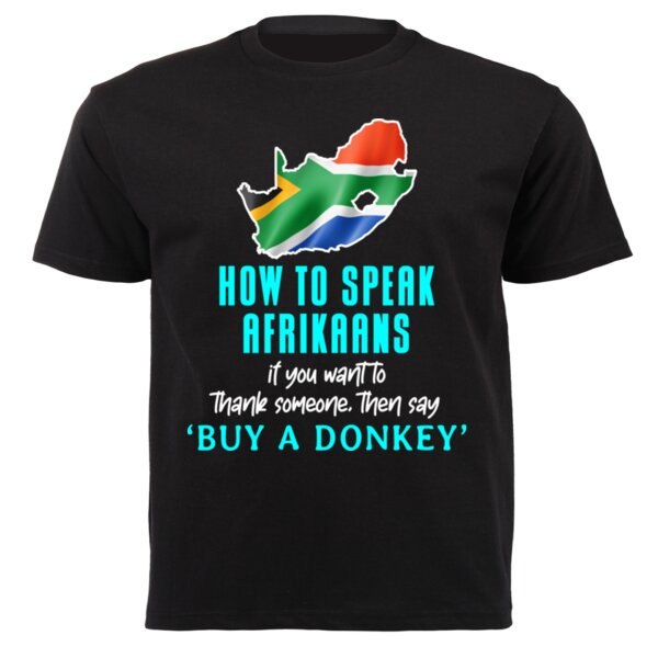 HTSA - Buy a Donkey - Unisex Short-sleeve T-shirt - 180g Thumbnail
