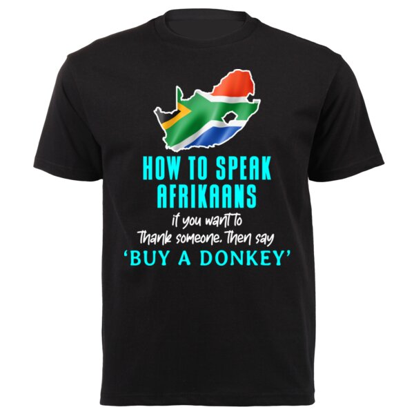 HTSA - Buy a Donkey - Unisex Platinum Short-sleeve T-shirt Thumbnail