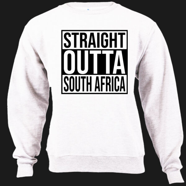 Straight Outta South Africa - Light - Unisex Sweater  Thumbnail