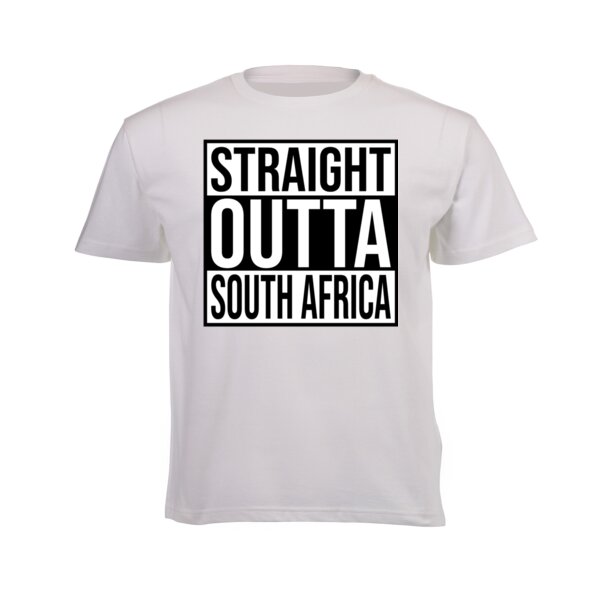 Straight Outta South Africa - Light - Junior Short-sleeve T-shirt Thumbnail