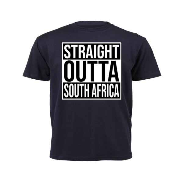 Straight Outta South Africa - Dark - Junior Short-sleeve T-shirt Thumbnail