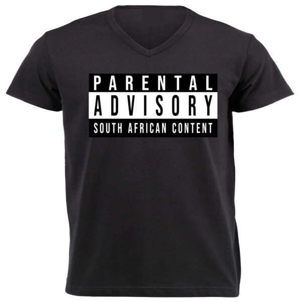 Parental Advisory... - Unisex V-Neck T-shirt Thumbnail