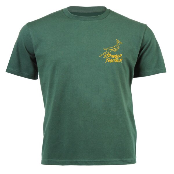 "Go Bokke!" Supporter Apparel (No Logo) - Unisex Short-sleeve T-shirt 140g - 4 Thumbnail