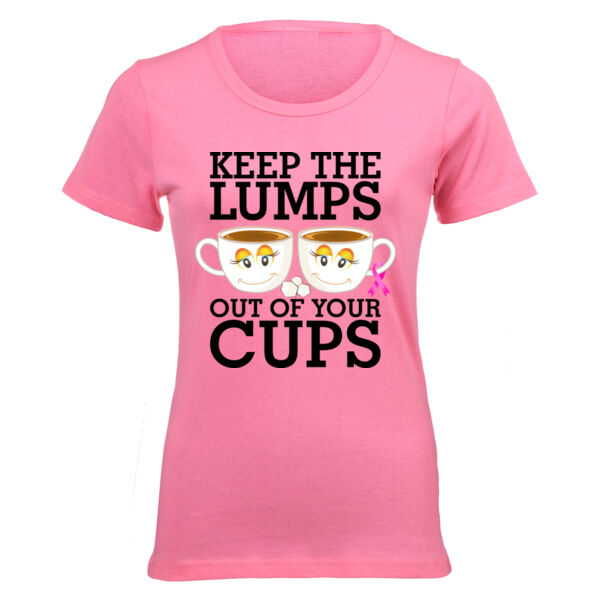 Keep The Lumps Out Of Your Cups  - Ladies Short-sleeve T-shirt  Thumbnail