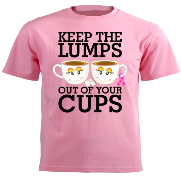 Keep The Lumps Out Of Your Cups  - Unisex Short-sleeve T-shirt - 180g Thumbnail