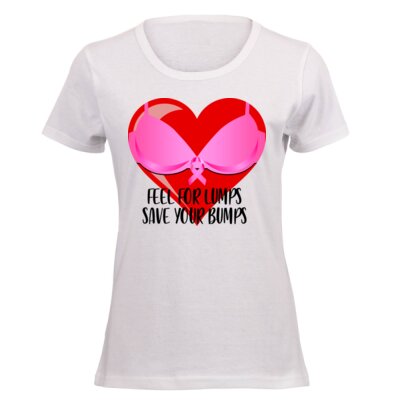 Feel For Lumps... - Ladies Short-sleeve T-shirt  Thumbnail
