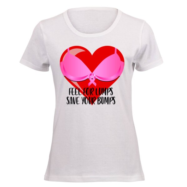 Feel For Lumps... - Ladies Short-sleeve T-shirt  Thumbnail