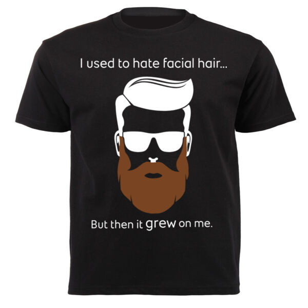  It Grew On Me Beard Dad Joke T-Shirt Thumbnail