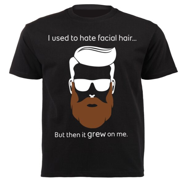  It Grew On Me Beard Dad Joke T-Shirt Thumbnail