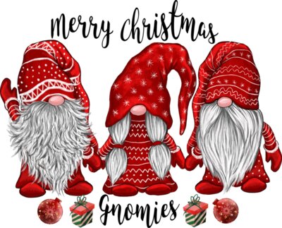 Merry Christmas Gnomies