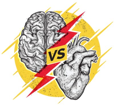 Heart vs the Brain