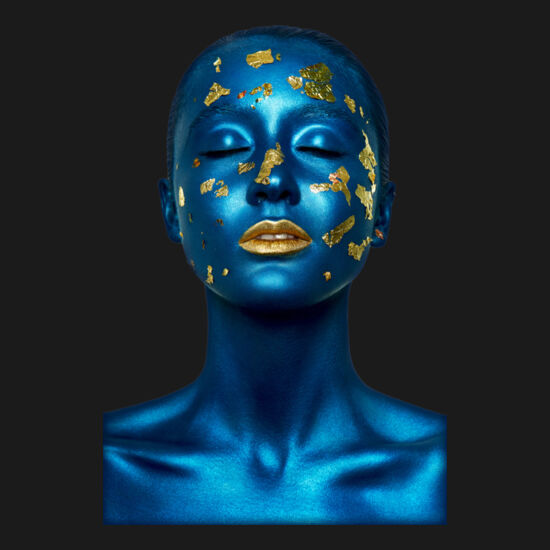 Blue and Gold Lady Thumbnail