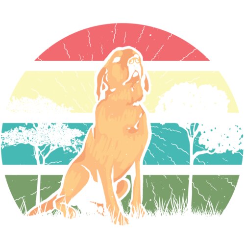 11802 Retro Retriever t shirt PR hoodie Thumbnail