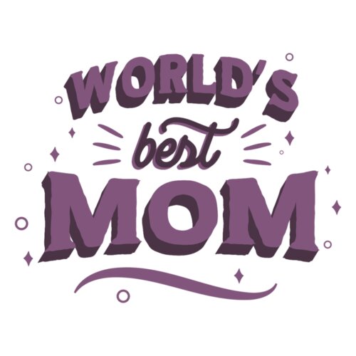 world best mom lettering by Vexels Thumbnail
