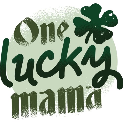 one Lucky mama tshirt 01 Thumbnail
