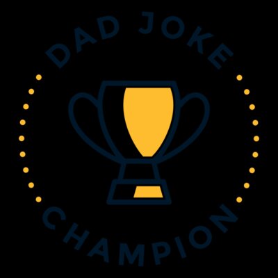 father s day dad joke lettering by Vexels