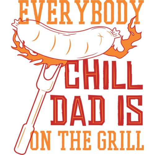 10972 DadIsOnTheGrill tshirt PR Thumbnail