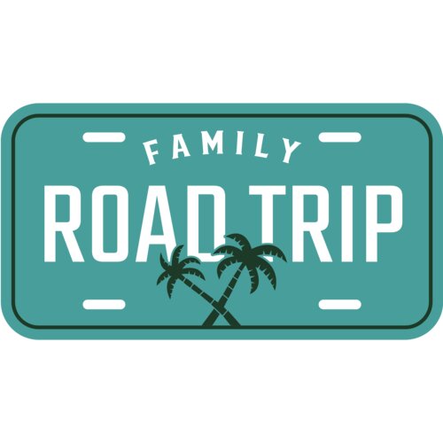 family road trip palms design by Vexels Thumbnail
