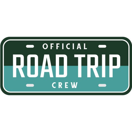 road trip crew car board design by Vexels Thumbnail