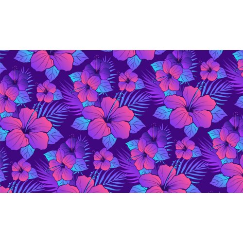 5476 Floral hibiscus pattern EP Thumbnail