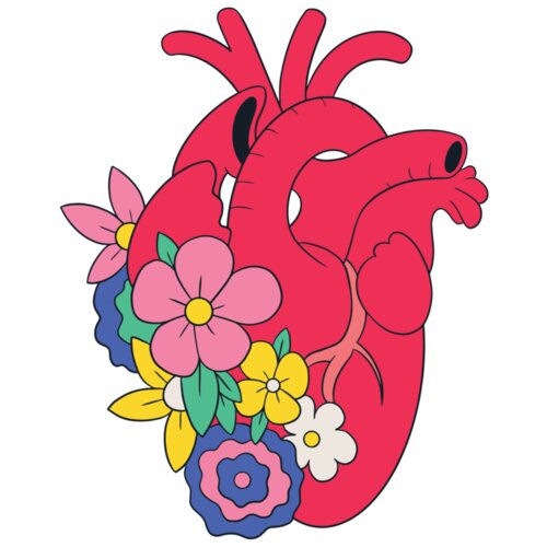 5600 HeartFlowerTshirt PR Thumbnail