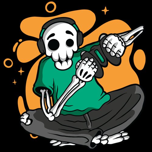 Gamer skeleton Thumbnail
