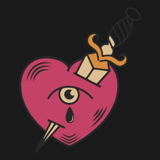 Heart pierced by dagger Thumbnail