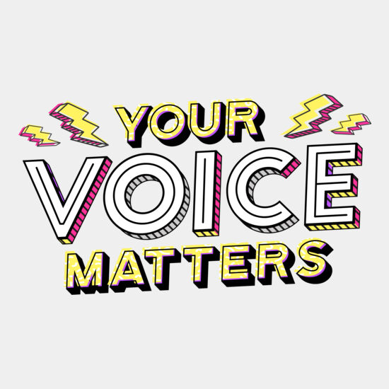 Your voice matters Thumbnail