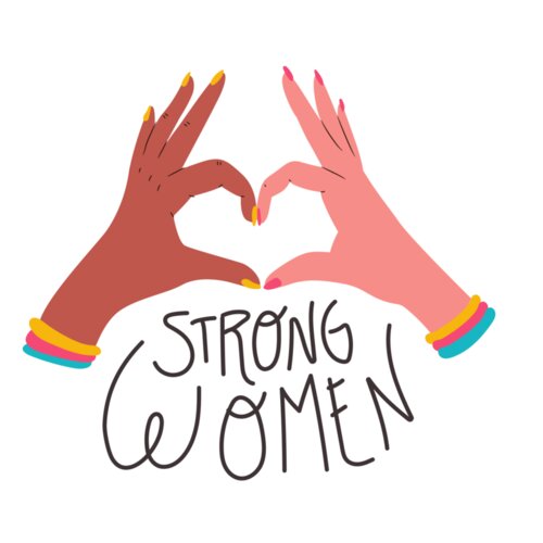 strong women quote by Vexels Thumbnail